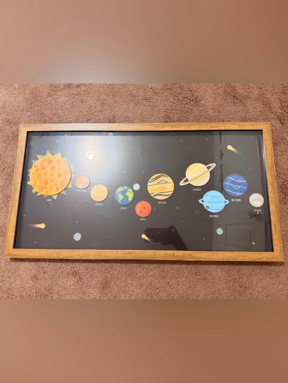 Solar System Framed Wall Art